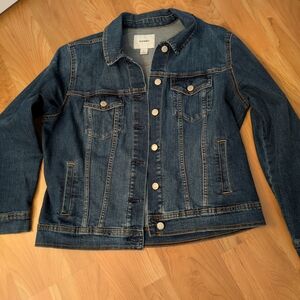 Old Navy Dark Blue Jean Jacket